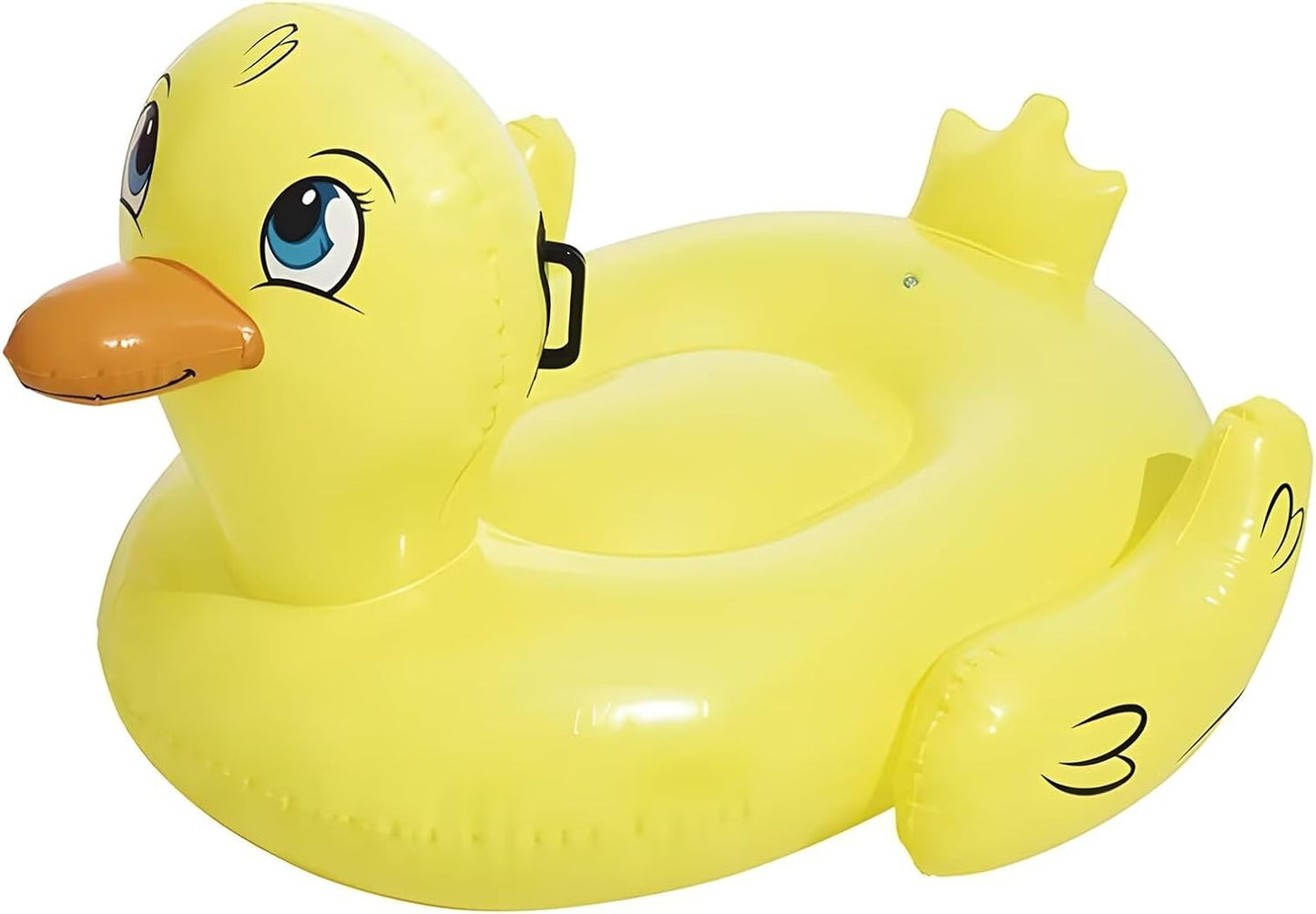 Inflatable Pool Floats,Giant Inflatable Duck, Animal Pool Floats,Lake Tubes,Beach Swimming Rings,Large Water Lounge Chair,Party for Kid and Adults ,Without Pump