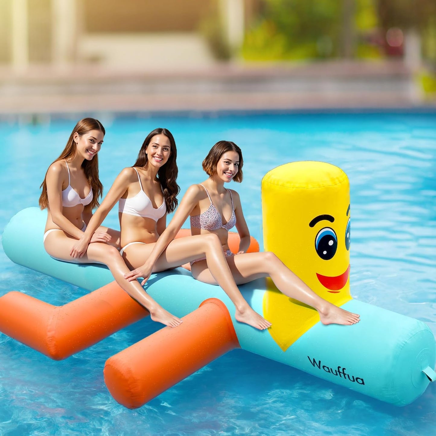 Inflatable Giant Pool Floats for Adults, Big Floats for Lake, Bird Pool Floaties, Fun Floating Rafts, Ride-on Lounge Floaty for Swimming Party, Beach, River
