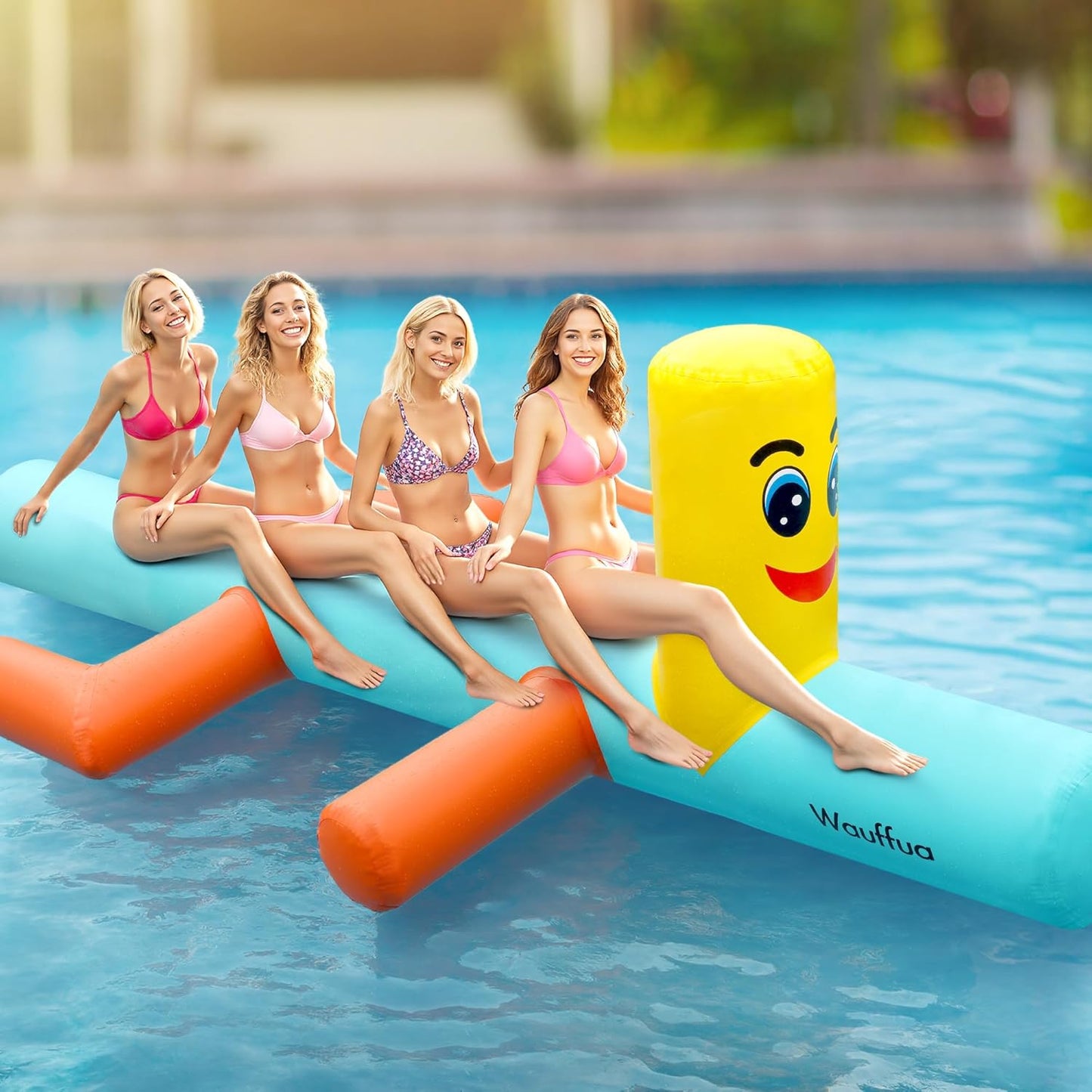 Inflatable Giant Pool Floats for Adults, Big Floats for Lake, Bird Pool Floaties, Fun Floating Rafts, Ride-on Lounge Floaty for Swimming Party, Beach, River