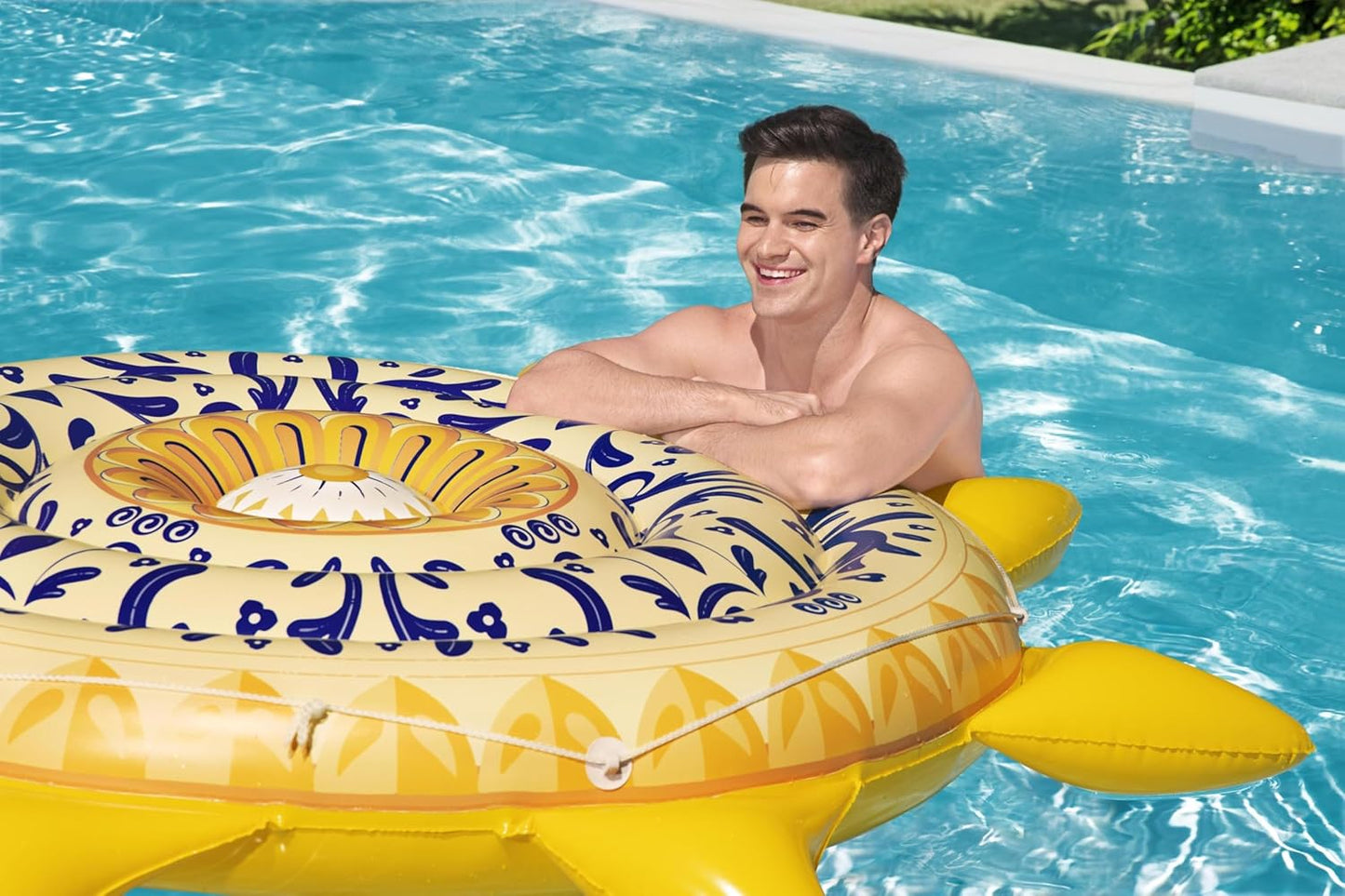 Bestway Inflatable Lounger, Swimming Pool Floats, Floating Bed for Adults and Kids