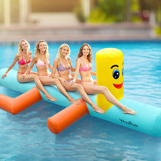 Inflatable Giant Pool Floats for Adults, Big Floats for Lake, Bird Pool Floaties, Fun Floating Rafts, Ride-on Lounge Floaty for Swimming Party, Beach, River